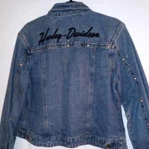 Harley Davidson jean jacket